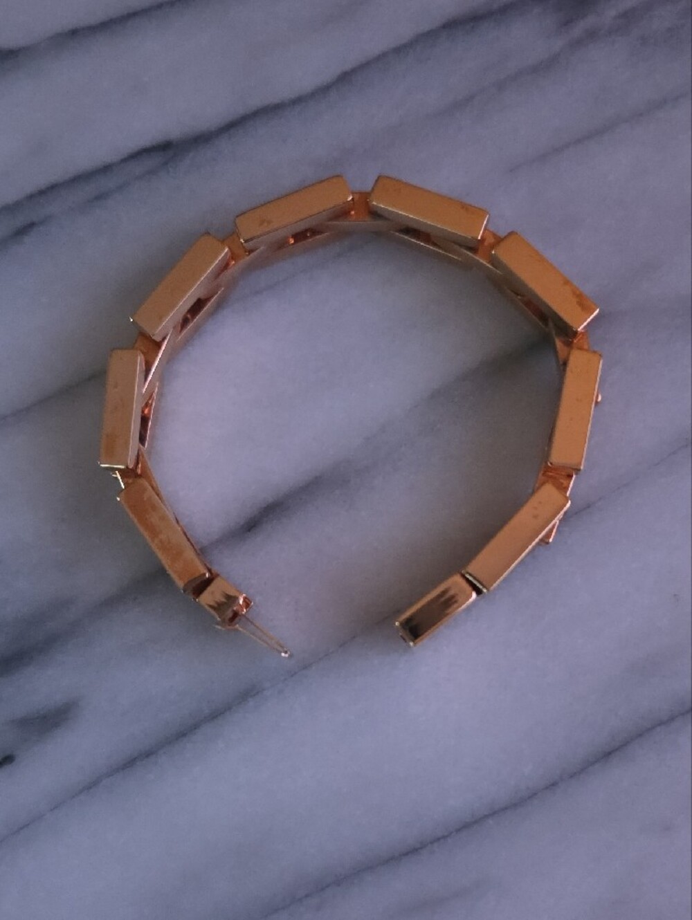 Prada Orange And Gold Link Bracelet - Picture 12 of 15